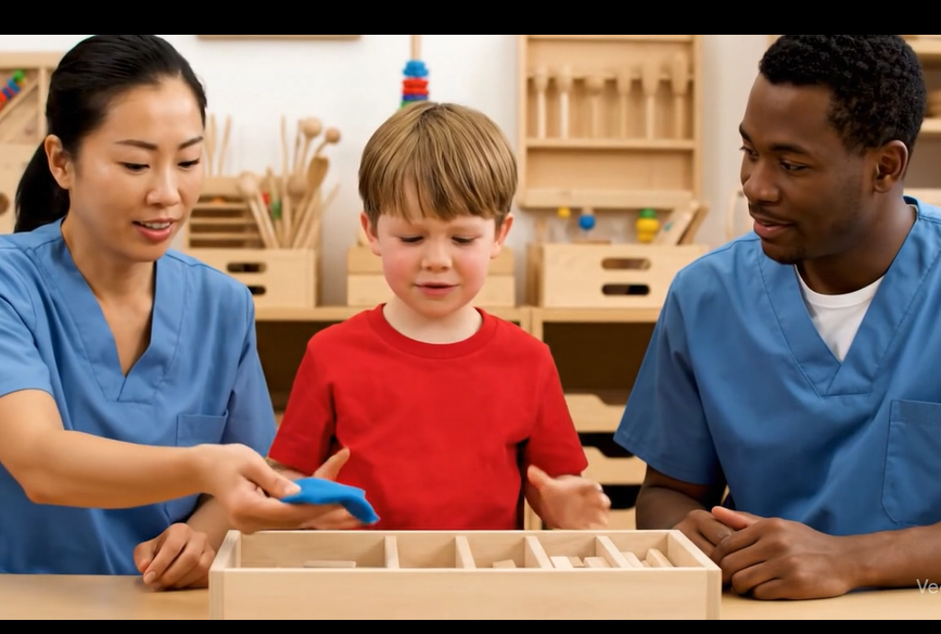 “غيّر سلوك طفلك بلعب منتسوري: التعليم الذي يهذّب دون عقاب”